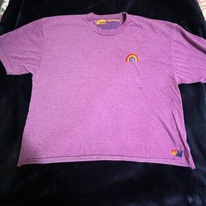 Aviator Nation Purple Tee